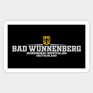 Bad Wunnenberg Nordrhein Westfalen Deutschland/Germany Magnet